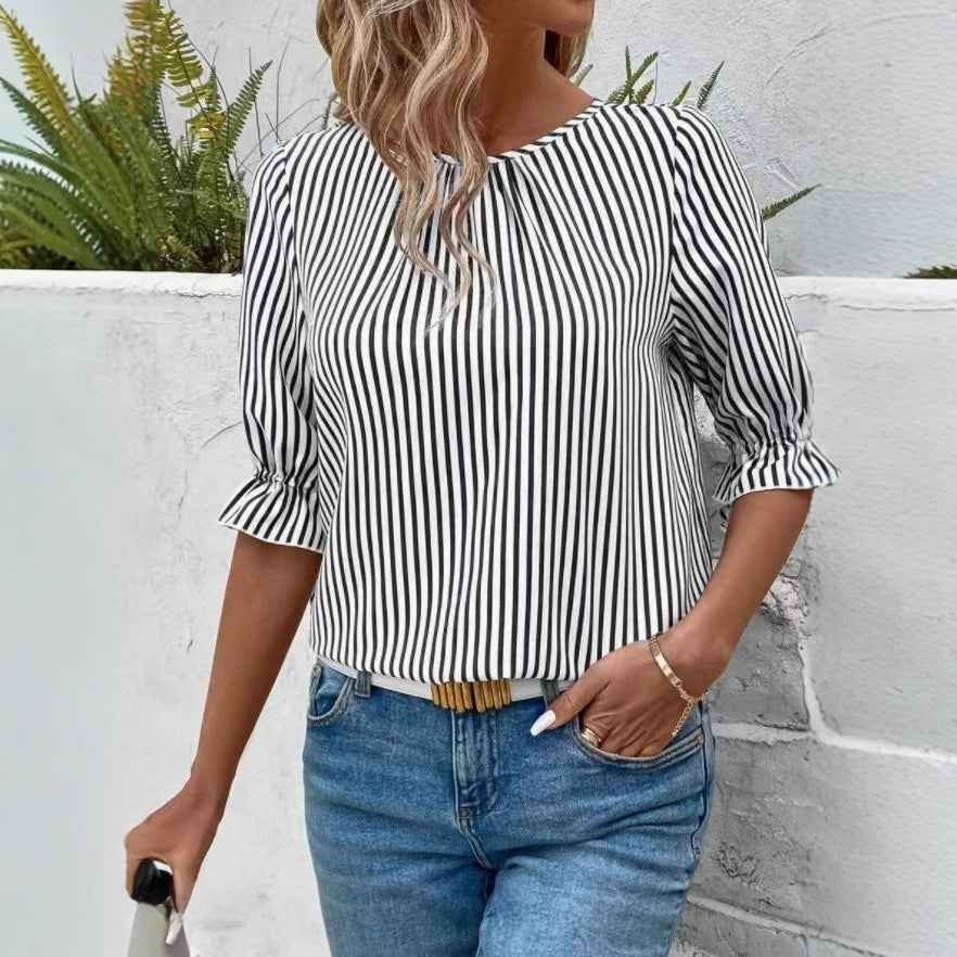 Clasi Women's Striped Blouse
