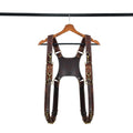Goat Leather Dual Camera Harness