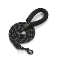 Pet Reflective Dog Leash Multi-color Round Rope Dog Chain Comfortable Handle Set