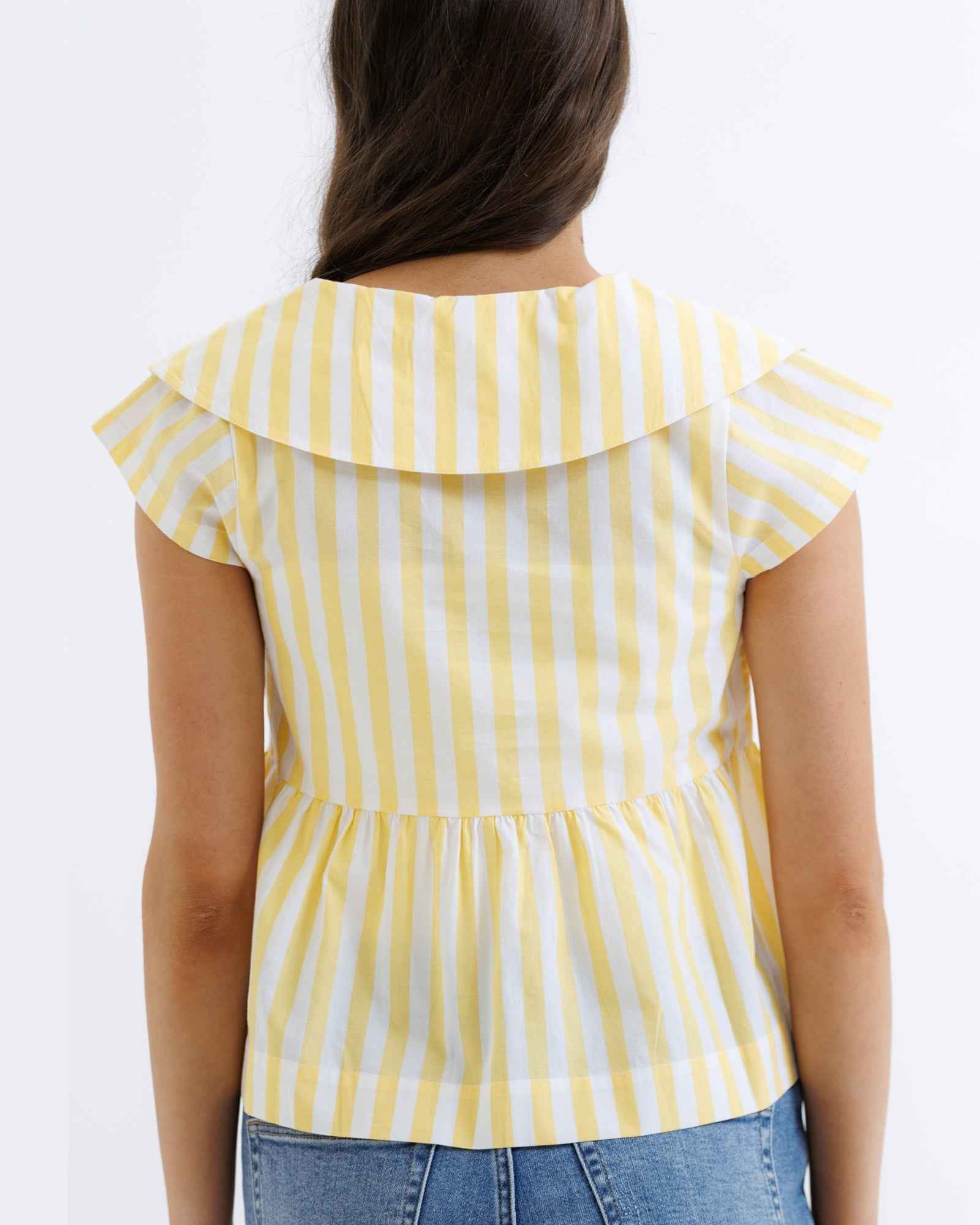 Sunshine Stripe Top - Final Sale