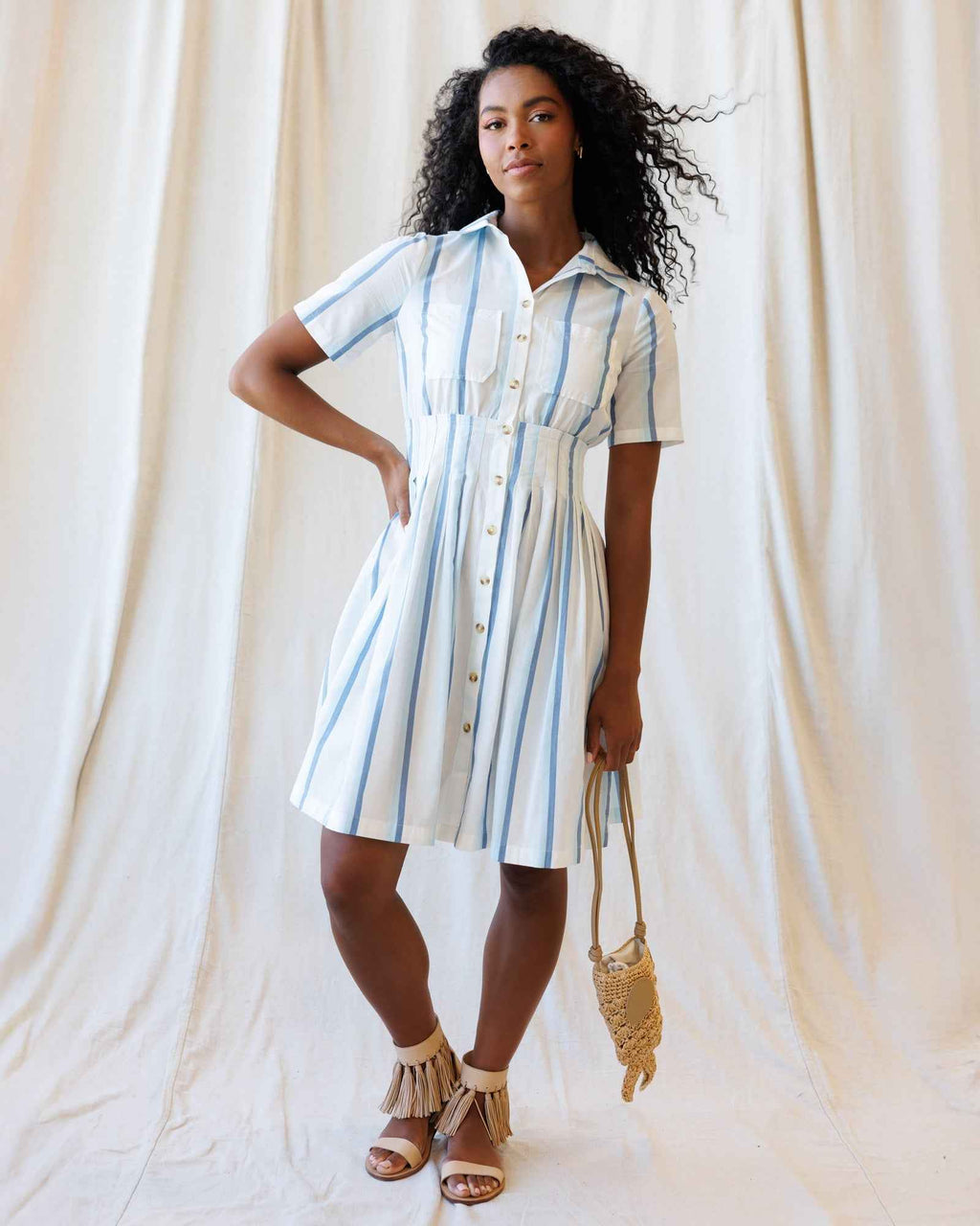 Seaside Stripe Dress