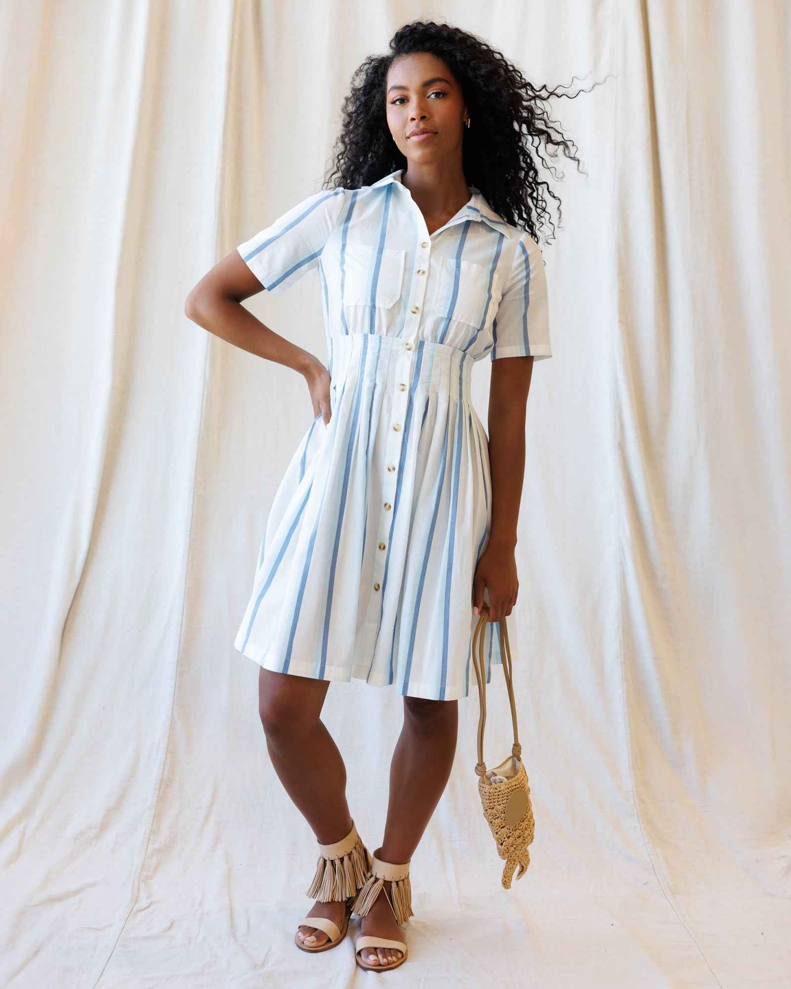 Seaside Stripe Dress