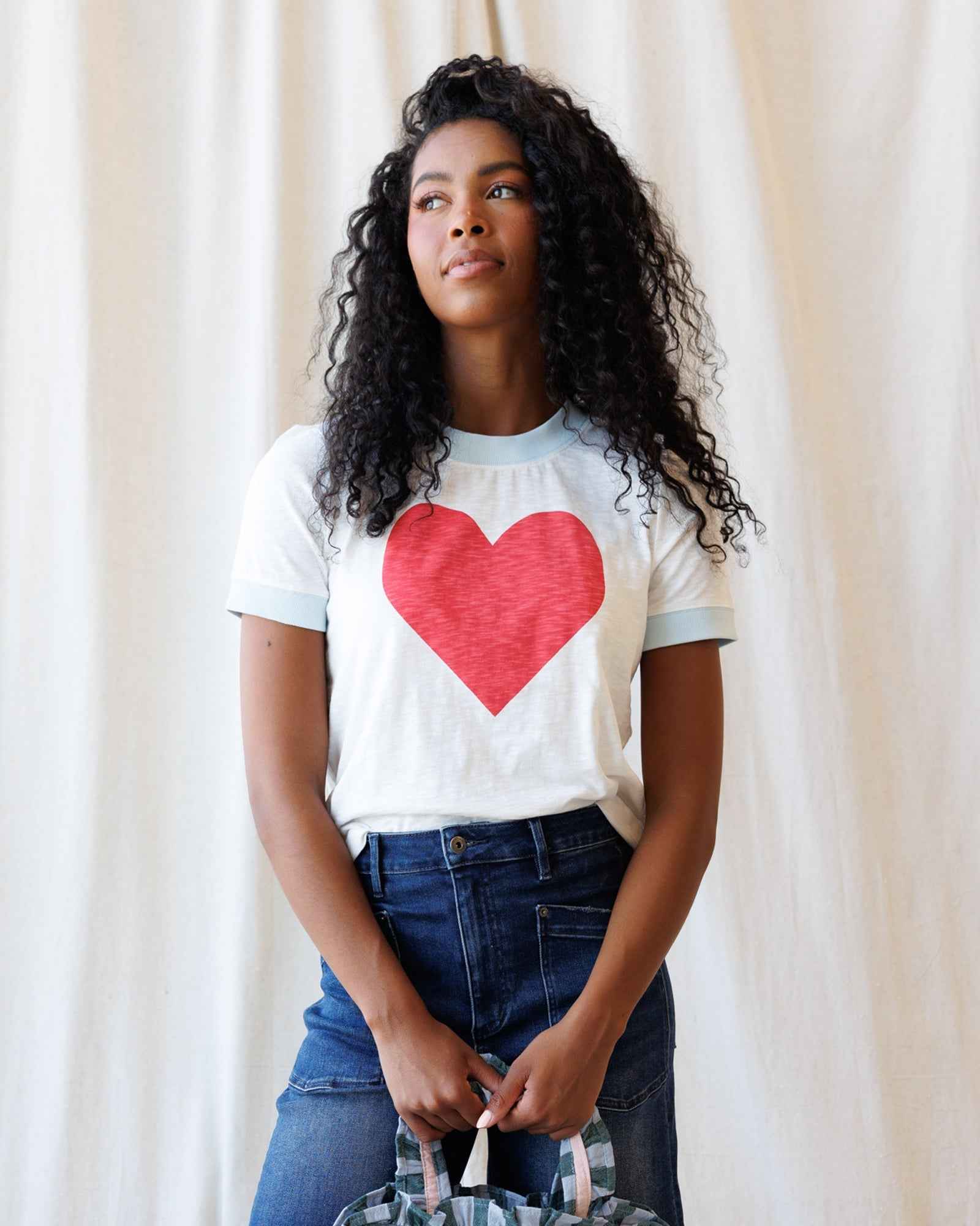 Heart to Heart Ringer Tee