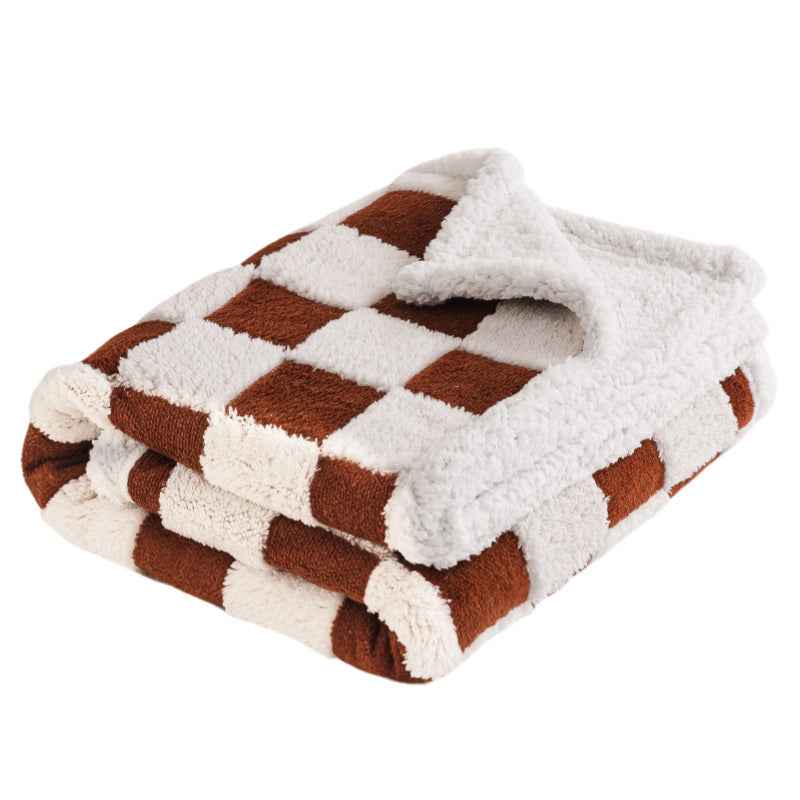 Pet waterproof blanket flannel comfortable cotton fleece Sherpa thick pet blanket
