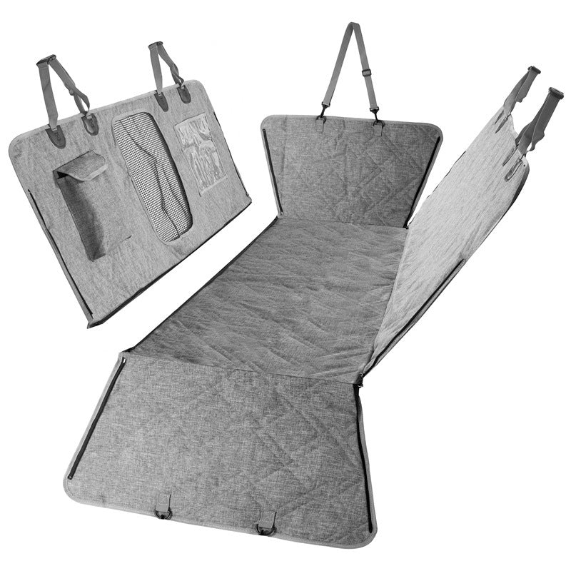 Divisible Waterproof Car Seat Pad for Rear Seats - Suitable for Pets and Humans, Thickened and Water-Resistant Automotive Backseat Pet Pad - EveryNest