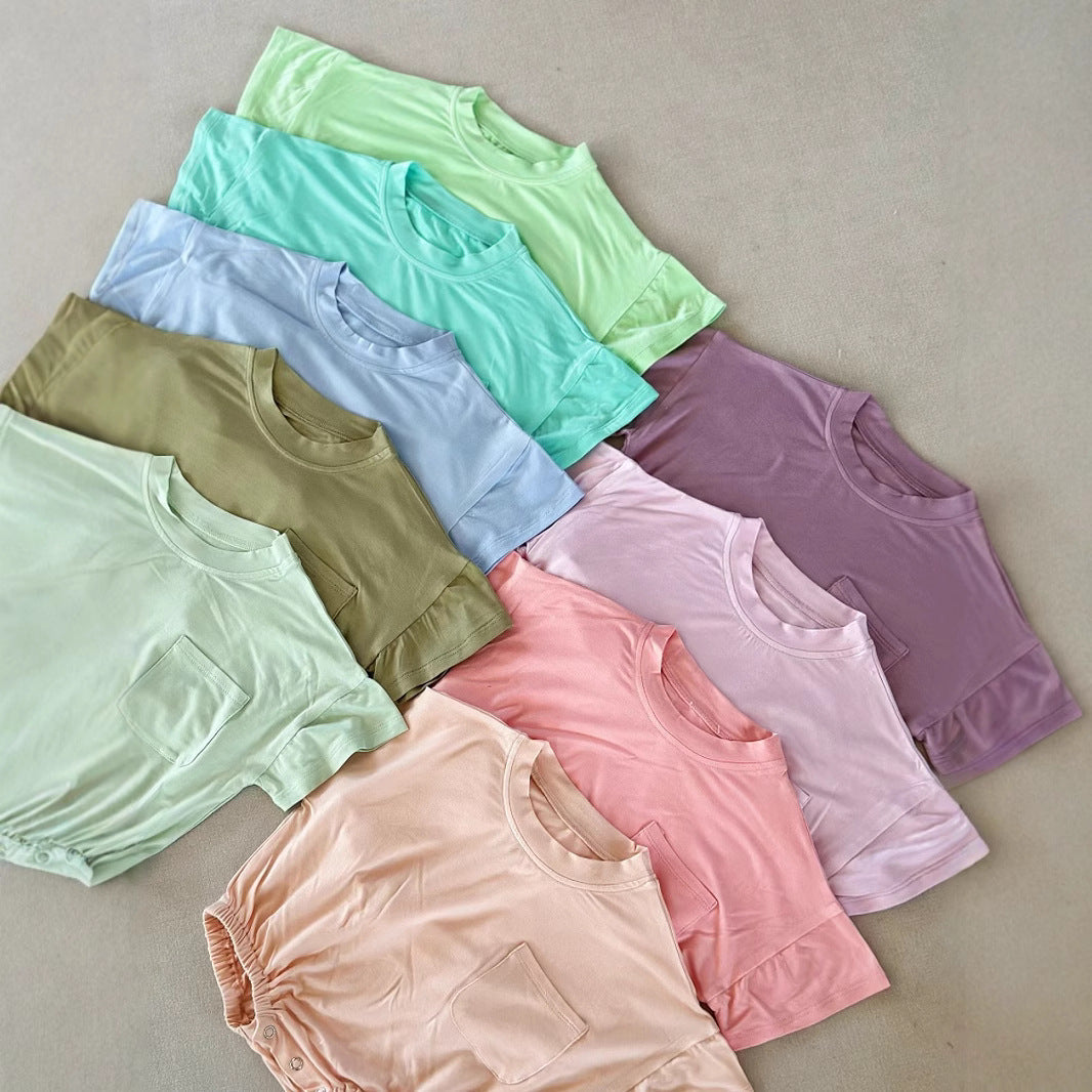 Baby Romper Natural Bamboo Fiber Thin Style