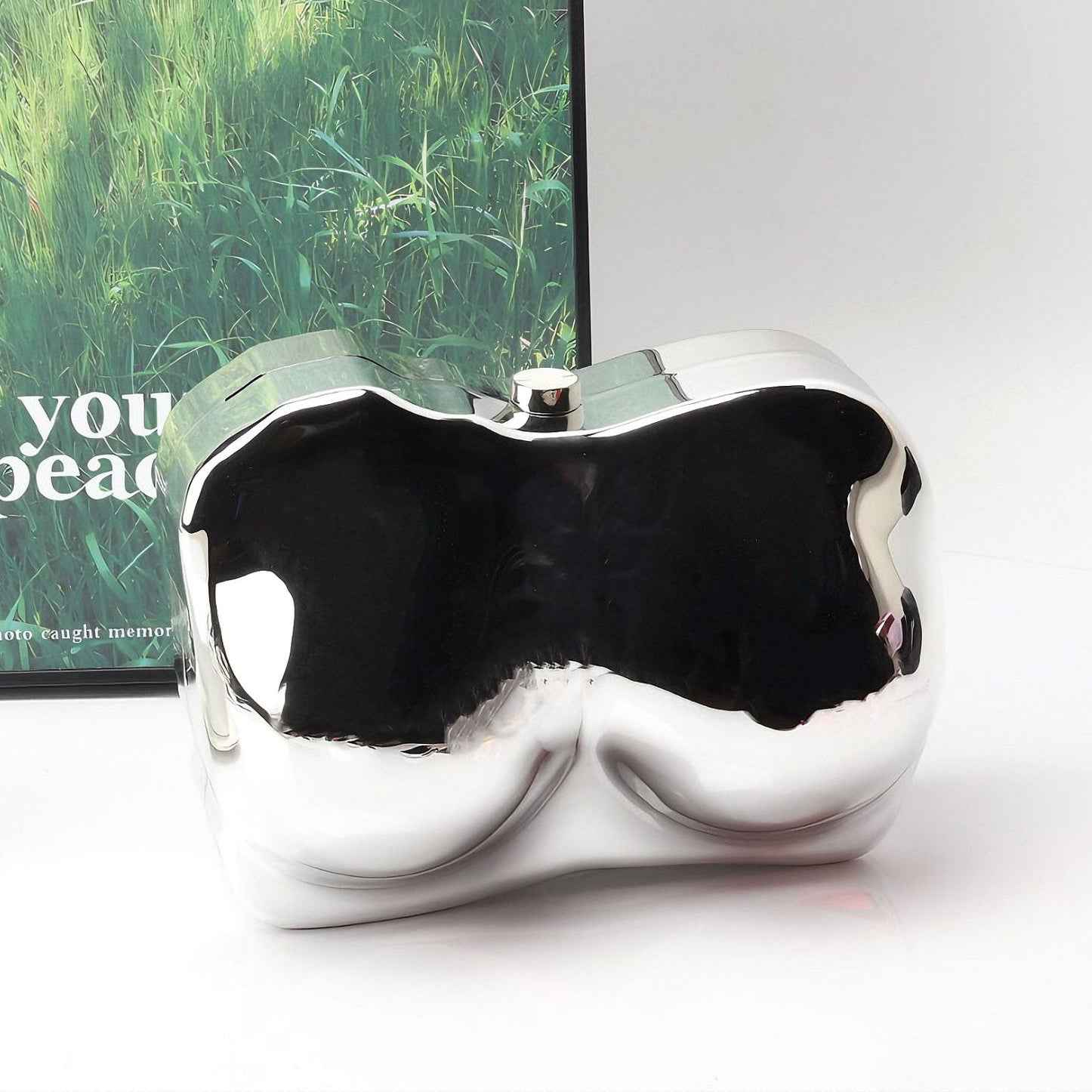 Elegant Irregular Acrylic Shaped Bag – Stylish evening Clutch Purse Perfect for Parties, Proms, and Weddings