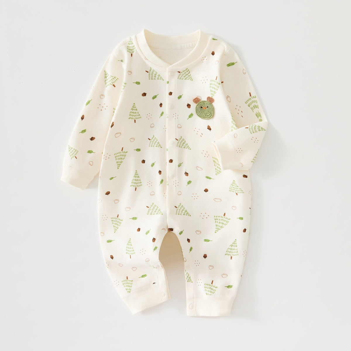 Newborn Springautumn Clothing Unisex Baby Onesie