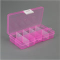 10 Slots Adjustable Plastic Jewelry Box Storage Case Craft Jewelry Organizer Beads  Jewelry Making Jewelry Organizer Adjustable Storage Box Plastic Compartments Organizer for Jewelry