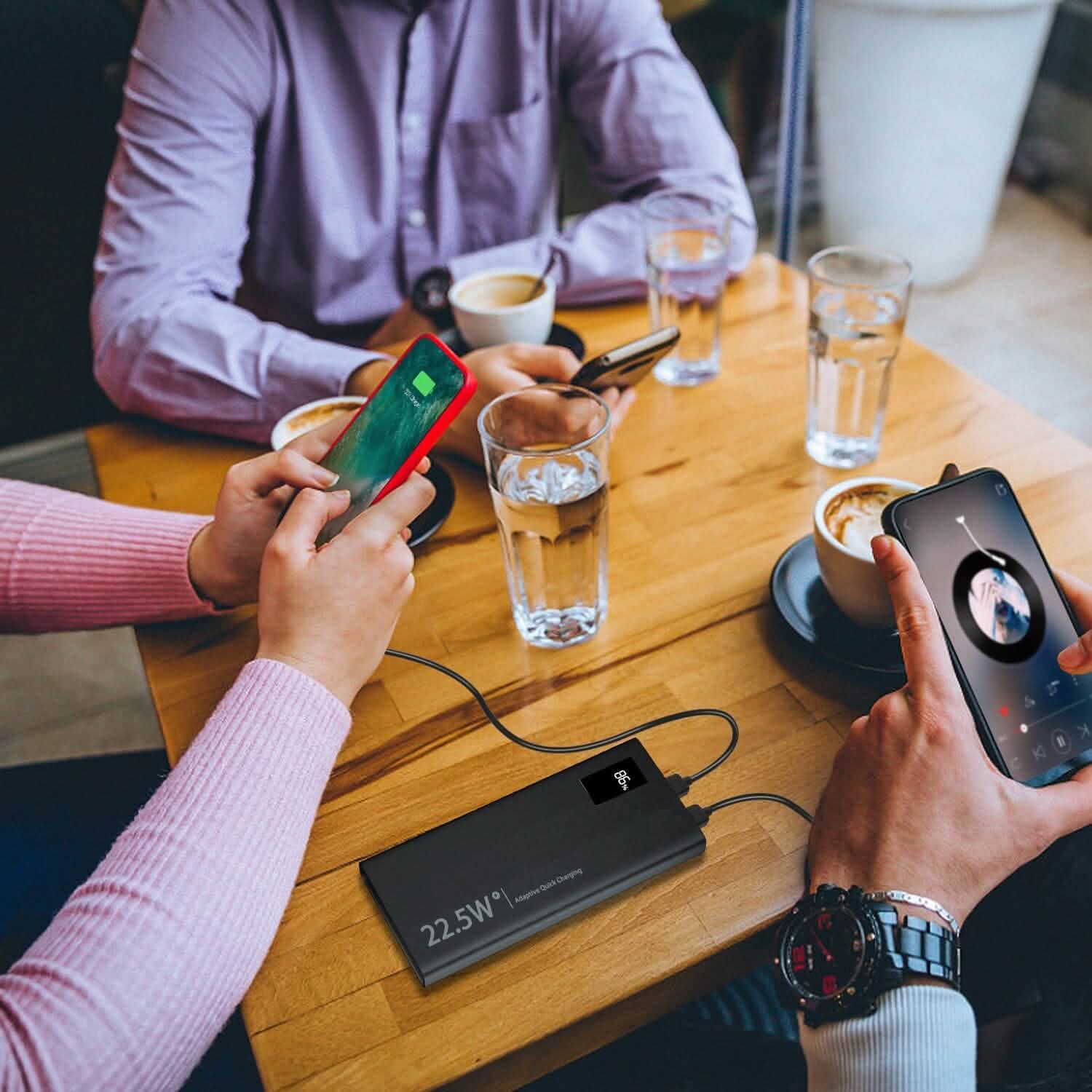 10000mAh Power Bank Portable Charger External Battery Pack