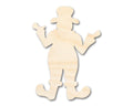 Unfinished Wood Clown Shape | Craft Cutout | up to 46" DIY