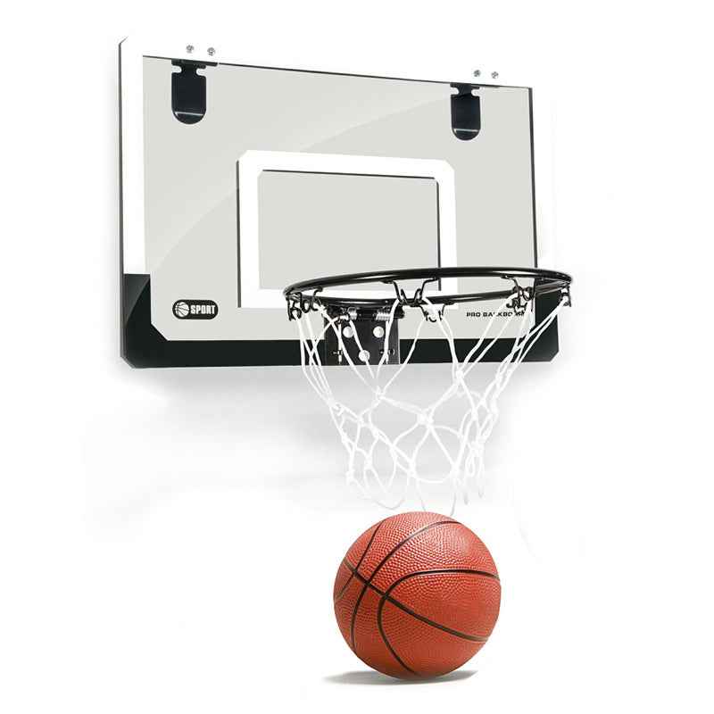 Children's hanging basketball hoop