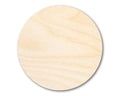 Unfinished Wood Circle Round | Circle Blank | DIY Craft Cutout | Up to 46"