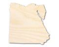 Unfinished Wood Egypt Shape - Craft - up to 46"