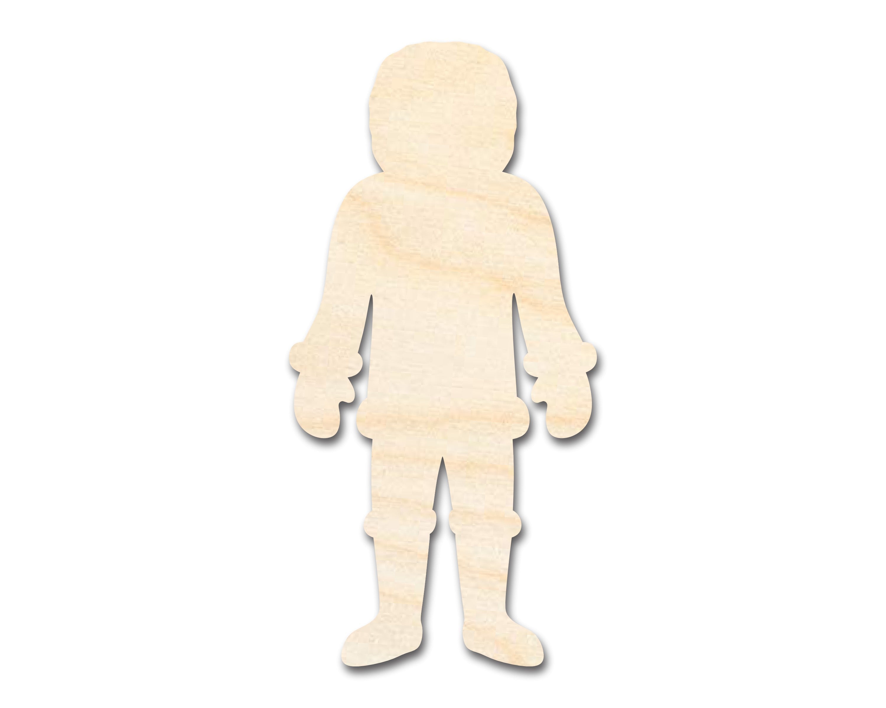 Unfinished Wood Eskimo Shape - Eskimo - Inuit - Winter - Craft - up to 46" DIY