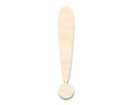 Unfinished Wood Exclamation Point Symbol - Craft - up to 46" DIY