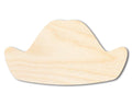 Unfinished Wood George Washington Hat Shape - Presidents Day Craft - up to 46" DIY