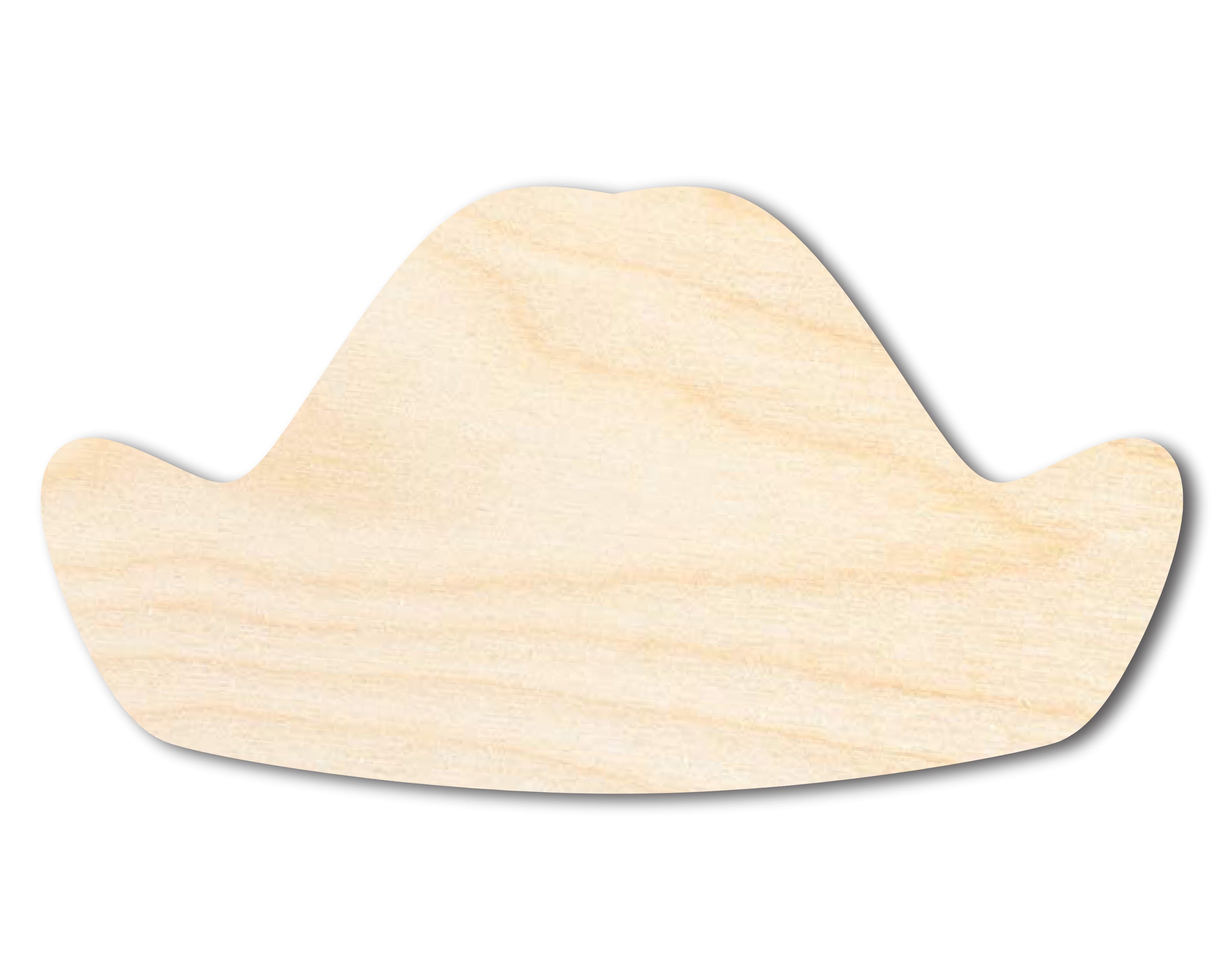 Unfinished Wood George Washington Hat Shape - Presidents Day Craft - up to 46" DIY