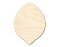 Unfinished Wood Lemon Shape | Summer | Fruit | Lemonade | Craft Cutout | up to 46" DIY