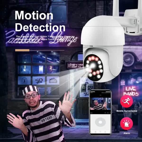 1080P Outdoor Full Color Night Vision Surveillance Camera