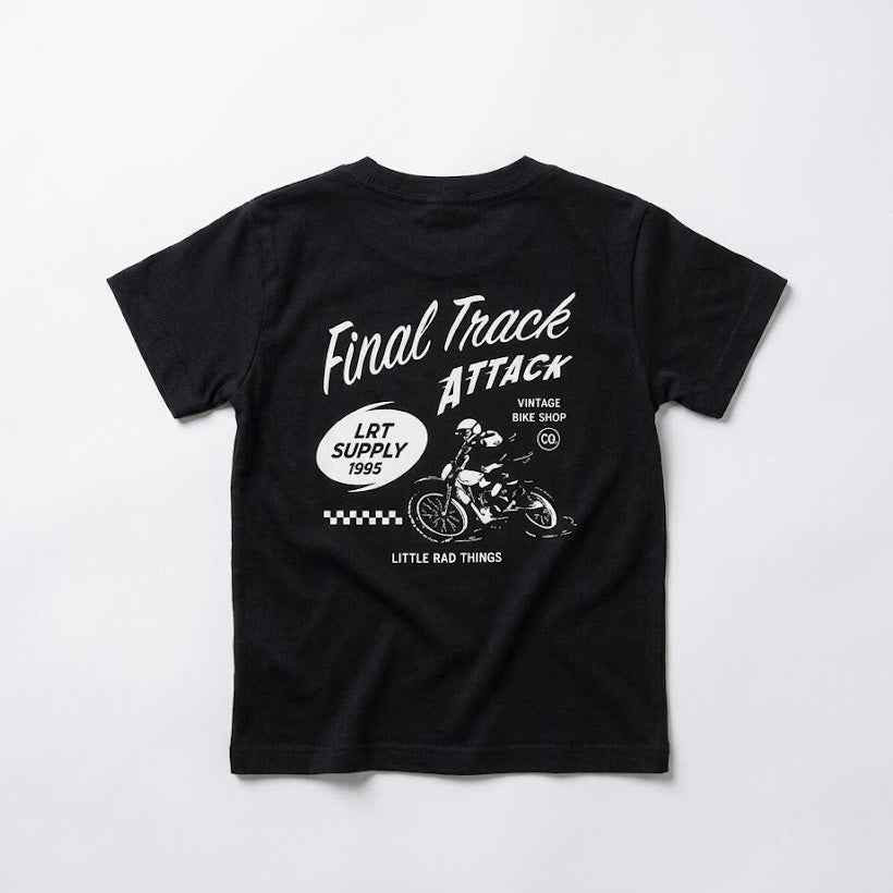 FINAL TRACK ATTACK TEE - BLACK
