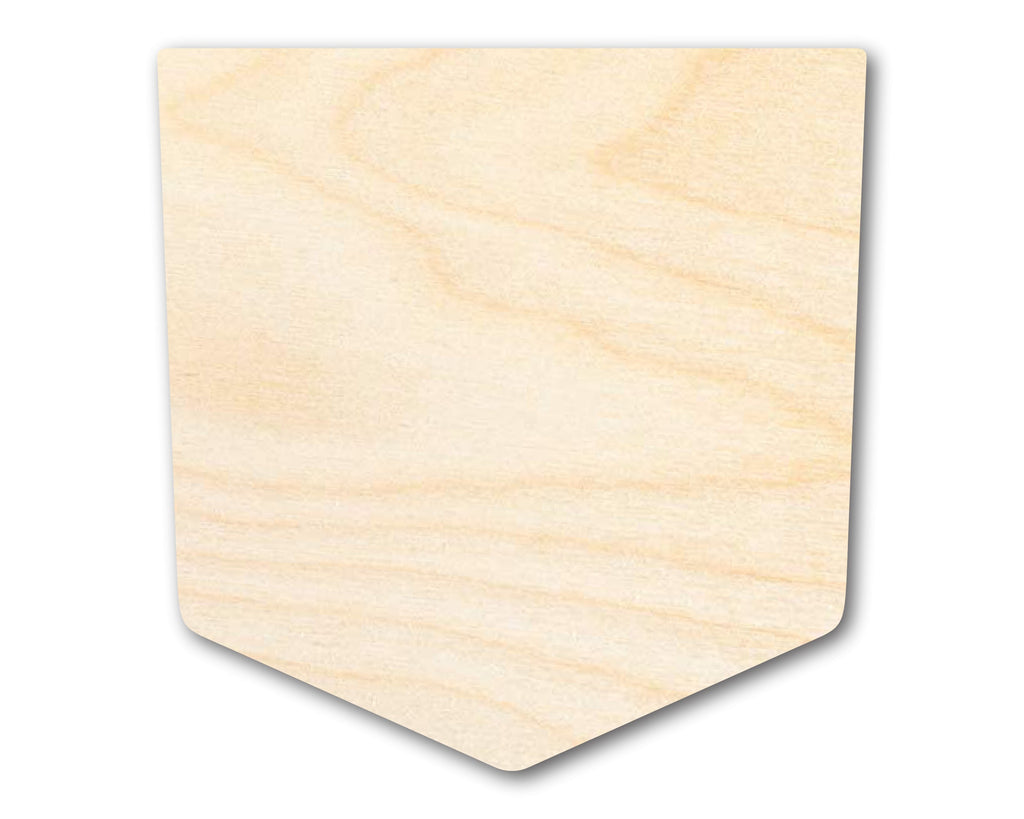 Unfinished Wood Pocket Shape - Craft - up to 46" DIY
