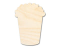 Unfinished Wood Popcorn Shape - Food Craft - up to 46" DIY