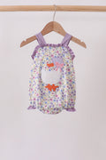 Goose Floral Appliqué Bubble