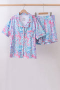 Marine creature bamboo pajama set