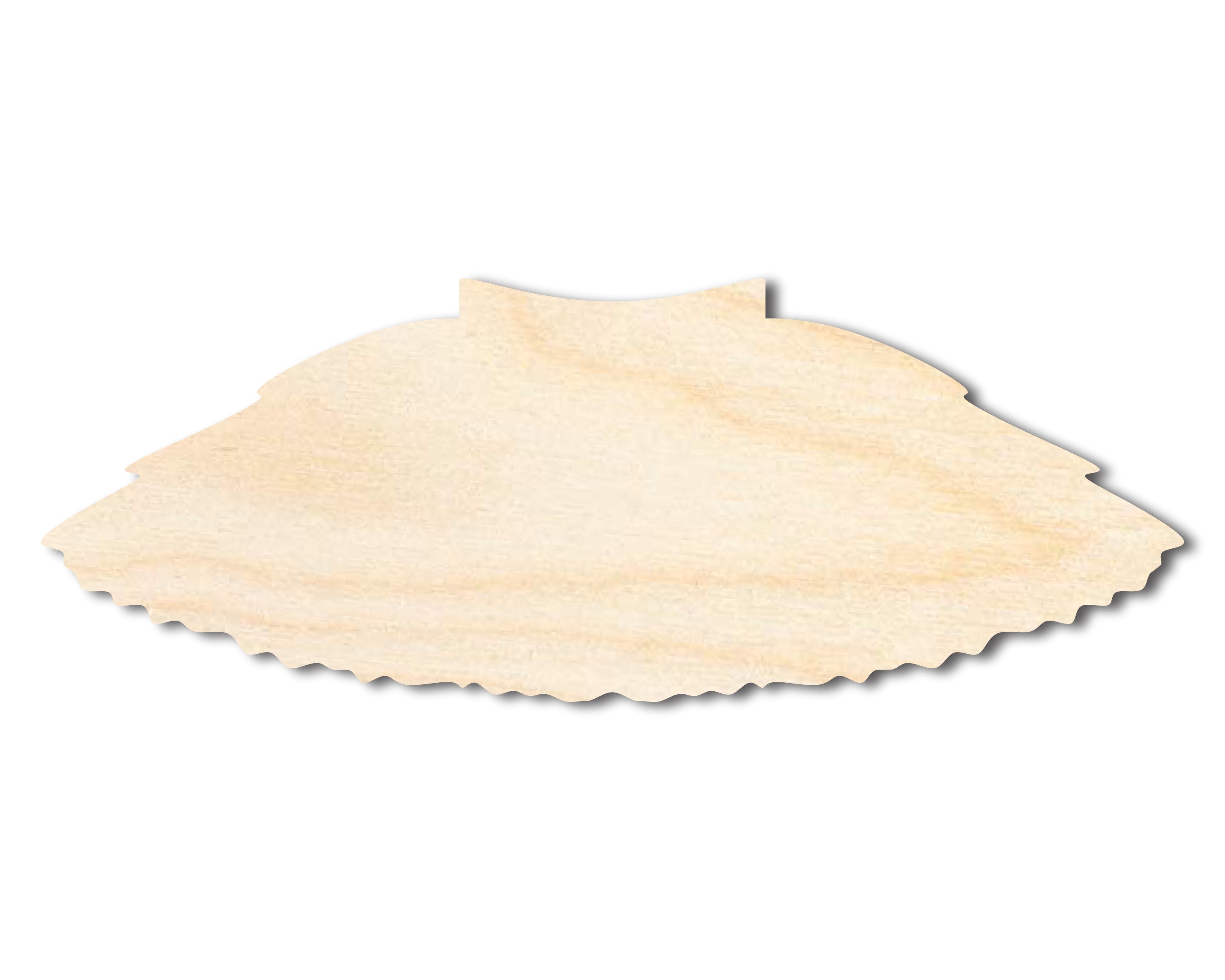 Unfinished Wood Tutu Shape - Craft - up to 46" DIY
