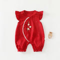 Baby Cotton Onesie Boneless Bodysuit Long-sleeve First-month Sleepwear For Boys And Girls