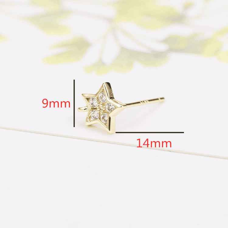 Gold Star Hoop Earrings for Women earringEarrings for WomenGold Star EarringsGold Star Earrings for WomenStar Earrings for Women
