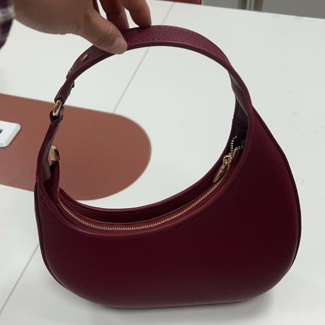 Fashion design irregular crescent, crescent moon bag, shoulder bag, unique hobo bag for women