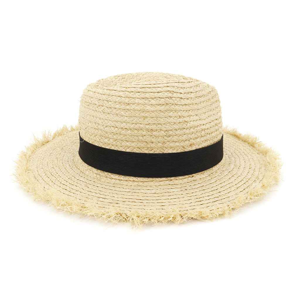 Handmade Crochet Straw Hat Sun Shade Proof Fisherman Hat, Crochet Straw HatFisherman HatHandmade HatHat Sun Shade Proof