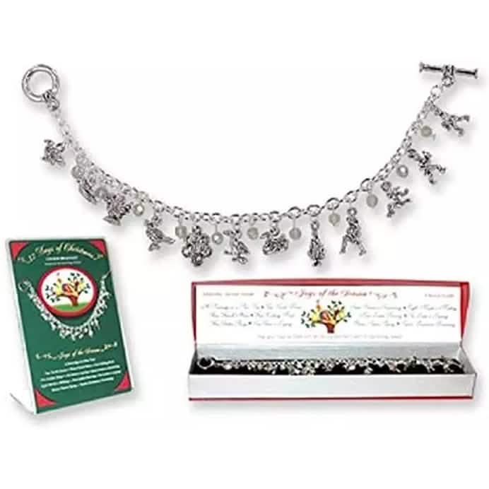 12 Days of Christmas Charm Bracelet