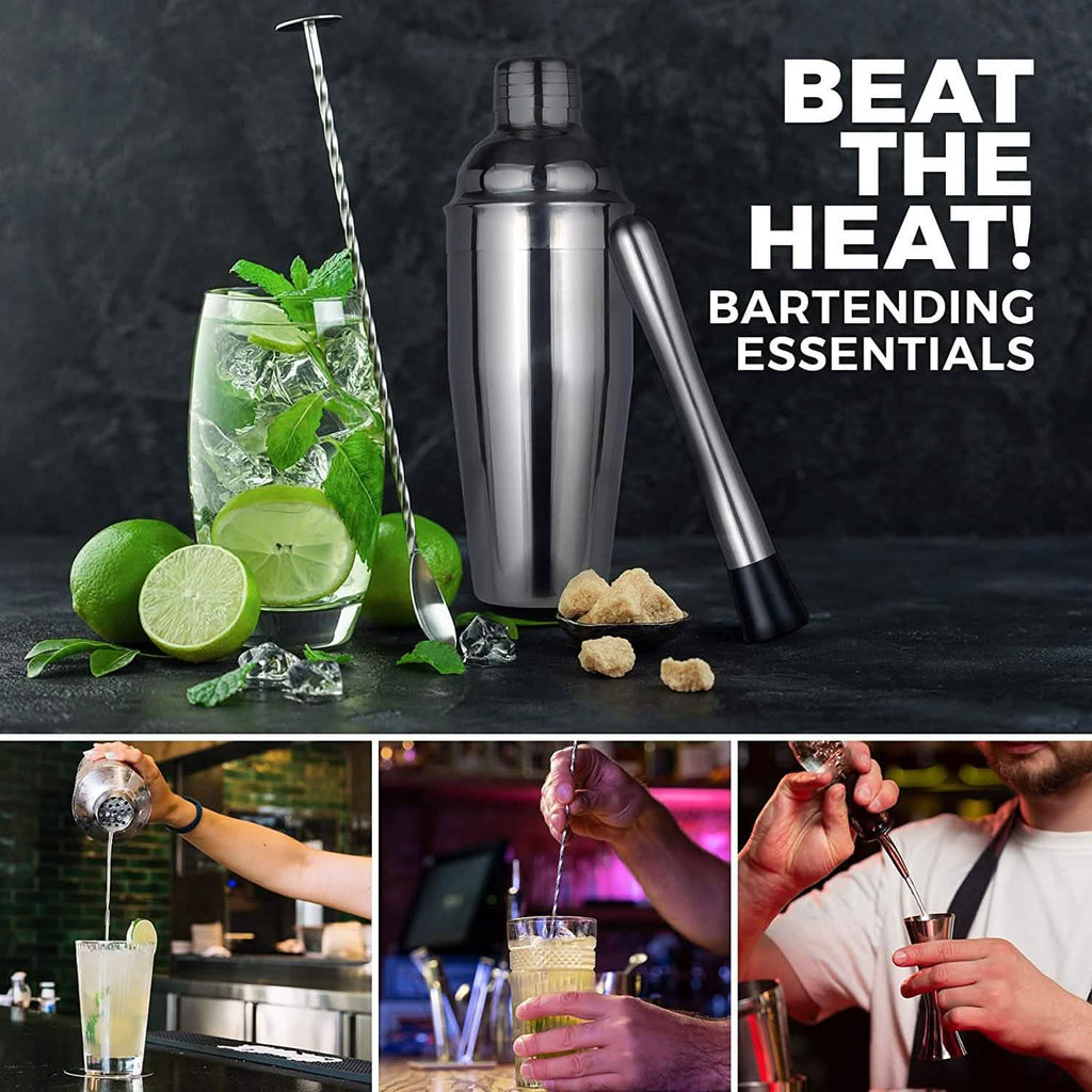 12-Piece: Cocktail Shaker Set