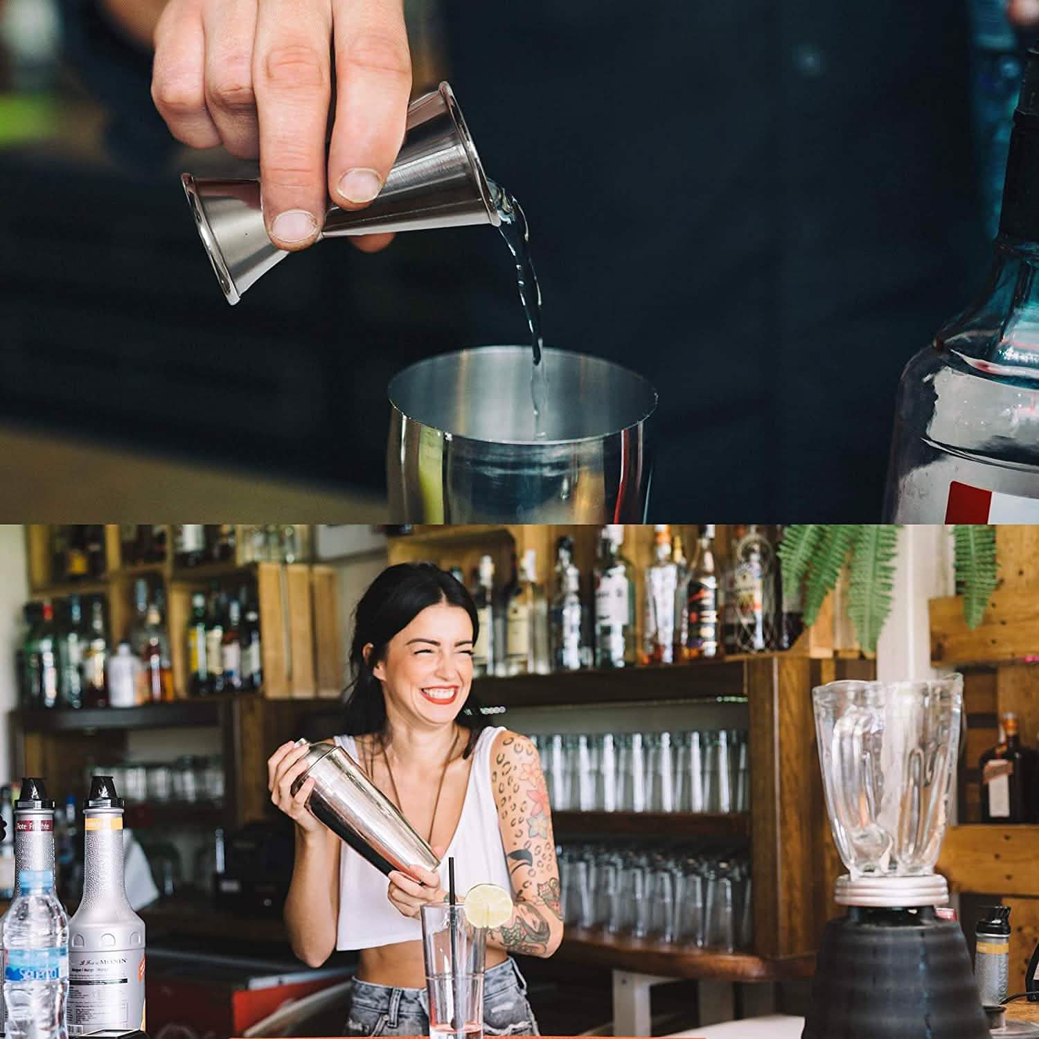 12-Piece: Cocktail Shaker Set