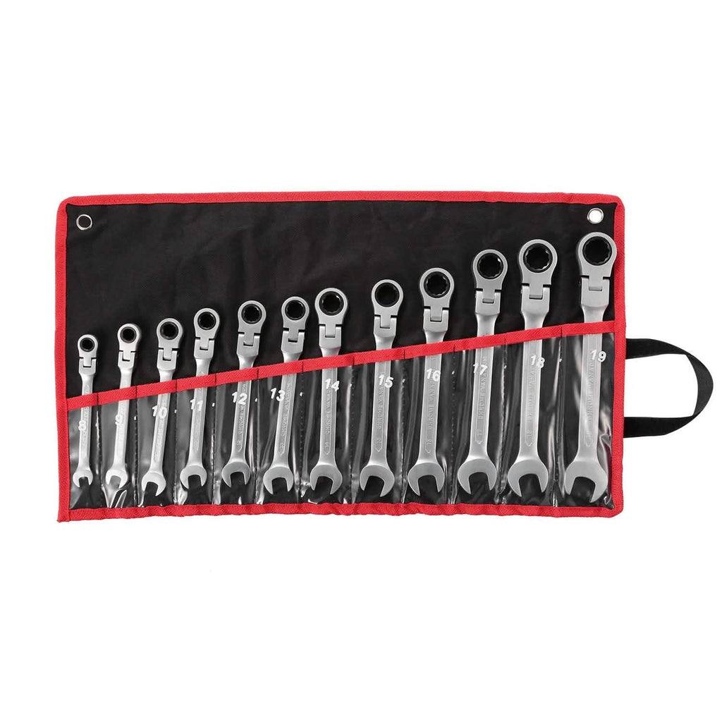 12-Piece Set: 8-19mm Metric Combination Wrench