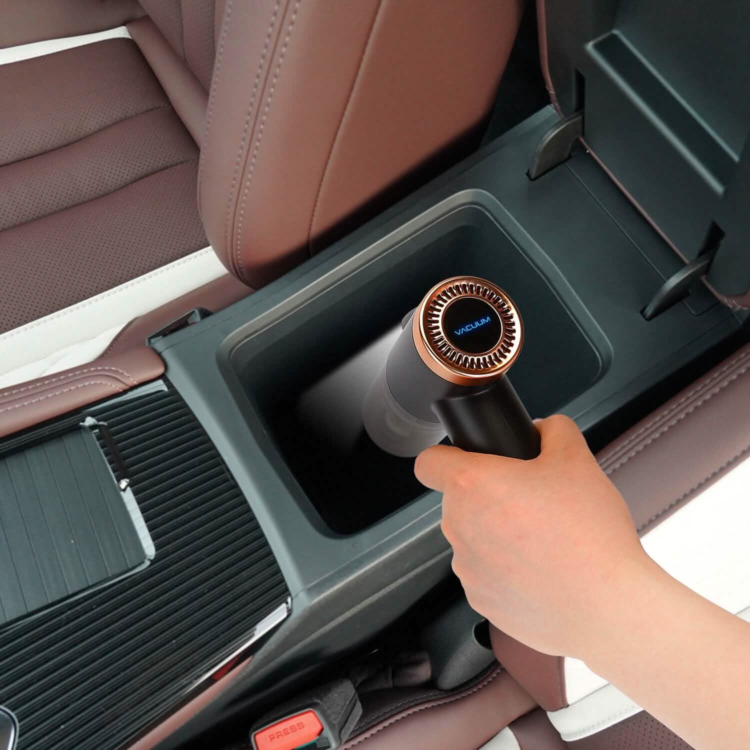 120W 9000PA Cordless Handheld Car Vacuum Cleaner with Searchlight
