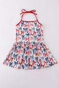Bow print mom&me top