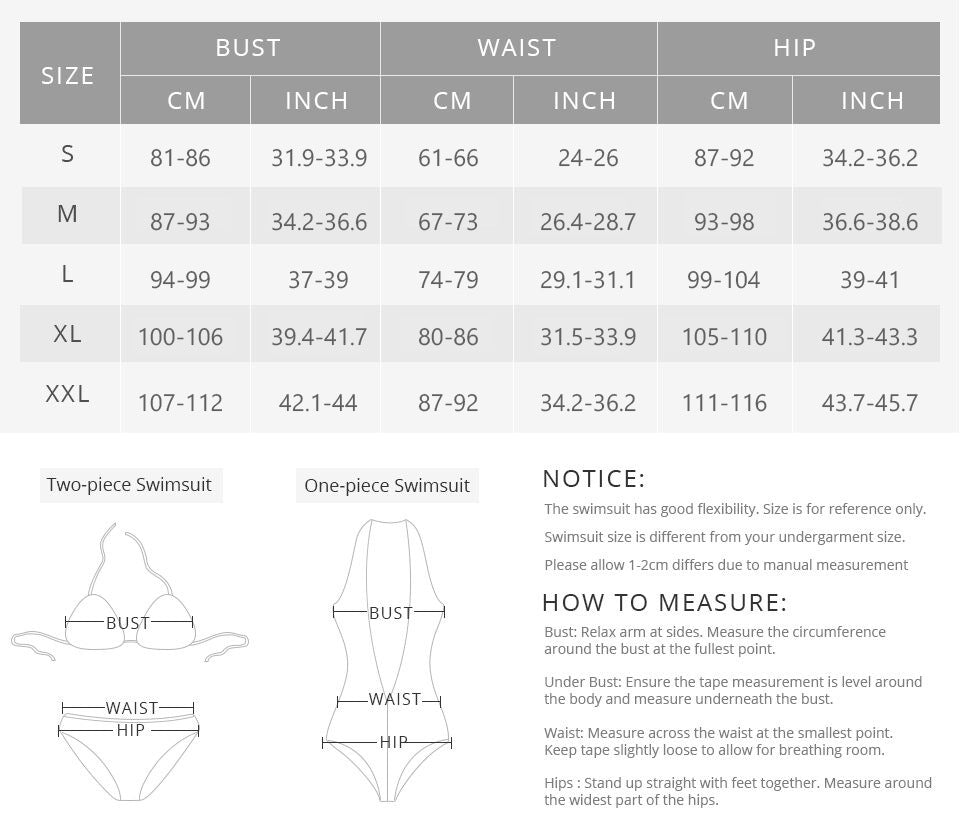 Circle Tube Top Back Strap Sexy Split Bikini Swimsuit