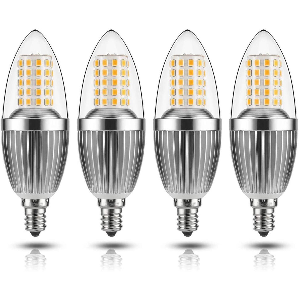 12W LED Candelabra Bulb Non-Dimmable 100-Watt Light Bulbs Equivalent