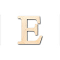 Unfinished Wood Bold Epsilon Shape - Craft - up to 46" DIY