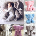 Elephant Plush Pillow - Assorted Colors