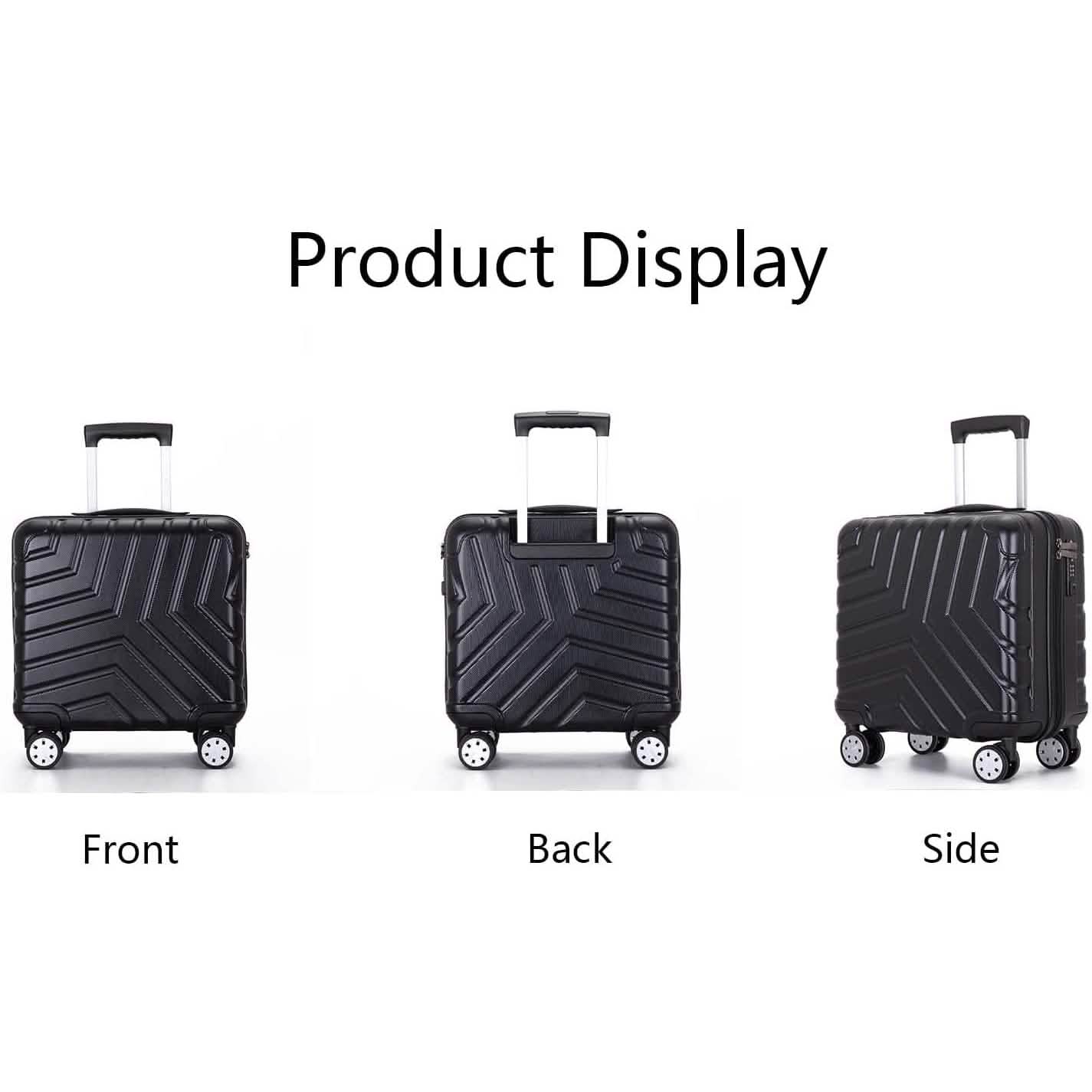 16" Hard Shell Luggage Computer Case