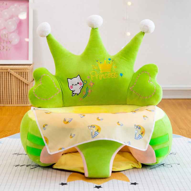 Baby Sofa Support Seat Cover Washable Toddlers Learning To Sit Plush Chair