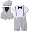 Baby Boy Suit One-piece Gentleman Suit