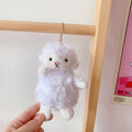 Cute Girl Cute Pendant Plush Doll Lamb Doll Doll Bag Pendant Soft Cute Accessories Keychain