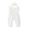 Multicolor Lace Sleeveless Romper