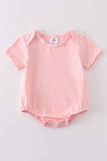 Pink blank basic t-shirt Adult Kids and baby bubble